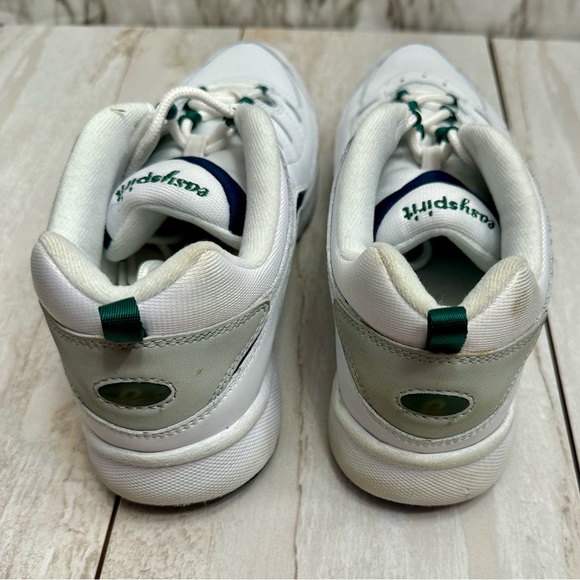 Easy Spirit Womens Sz 10 White Leather Promy Walk Run Sneakers Gym Shoes Comfy - Picture 5 of 8